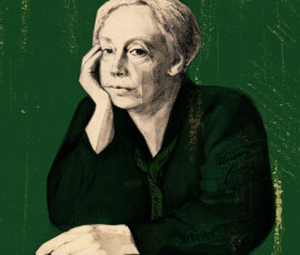 Illustratiion of Käthe Kollwitz for the book 100 Frauen und 100 Jahre Frauenwahlrecht, published by Jacoby Stuart Illustration Kaethe Kollwitz Hundert Frauen Projekt Jacoby Stuart